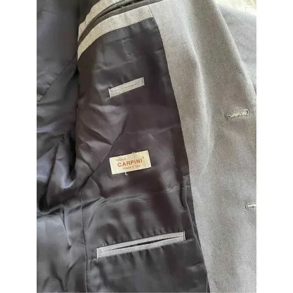 J.Crew Mens Blazer Jacket 40R Gray